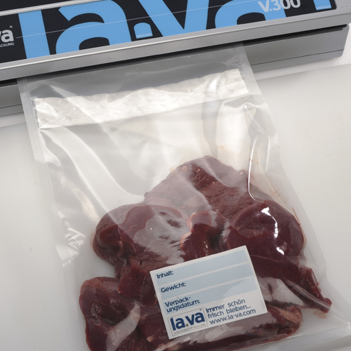 Lava Etiketten auf der Rolle - 100 Stück