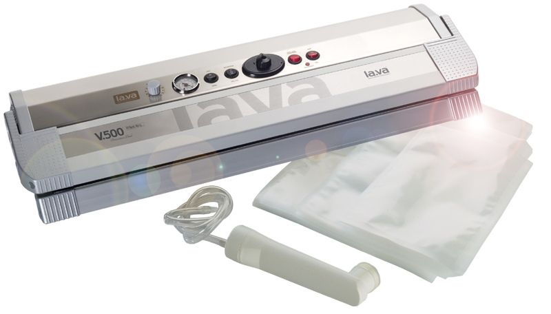 LaVa V.500 Premium XL mit 121 cm Schweißbreite Vakuumiergerät mit Beutelstartset