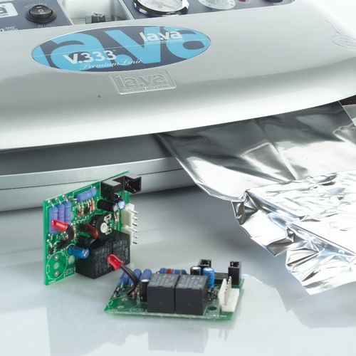 LaVa V.333 Silbermetallic Vakuumiergerät - ESD Vakuumbeutel