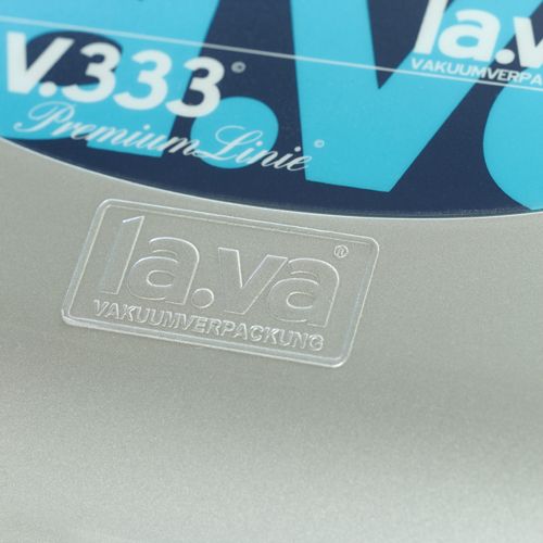 LaVa V.333 Silbermetallic Vakuumiergerät - Detailanischt PREMIUM-Logo