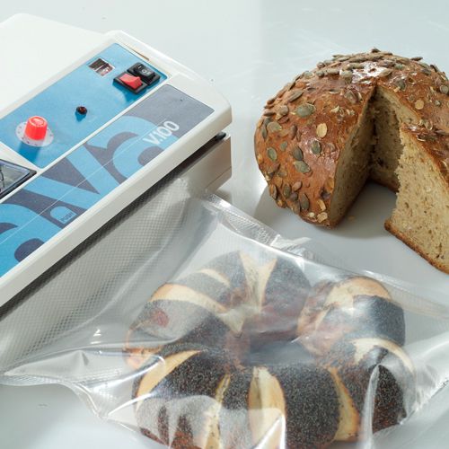 Brot vakuumieren mit dem LaVa V.100 Vakuumierer