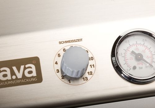 LaVa V.500 Premium XL mit 121 cm Schweißbreite Vakuumiergerät - Schweißzeiteinstellung