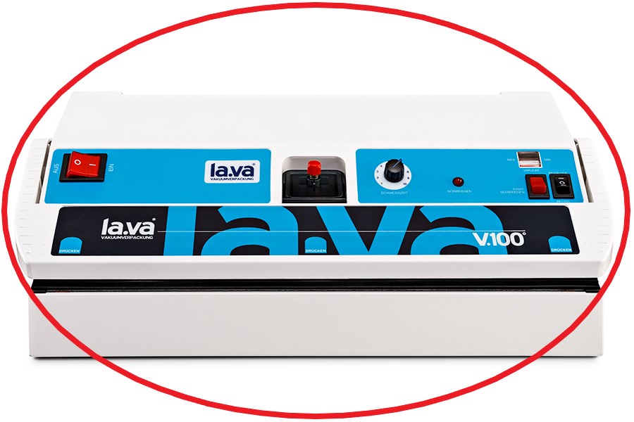 LaVa V.100 - Vakuumier Frontlansicht